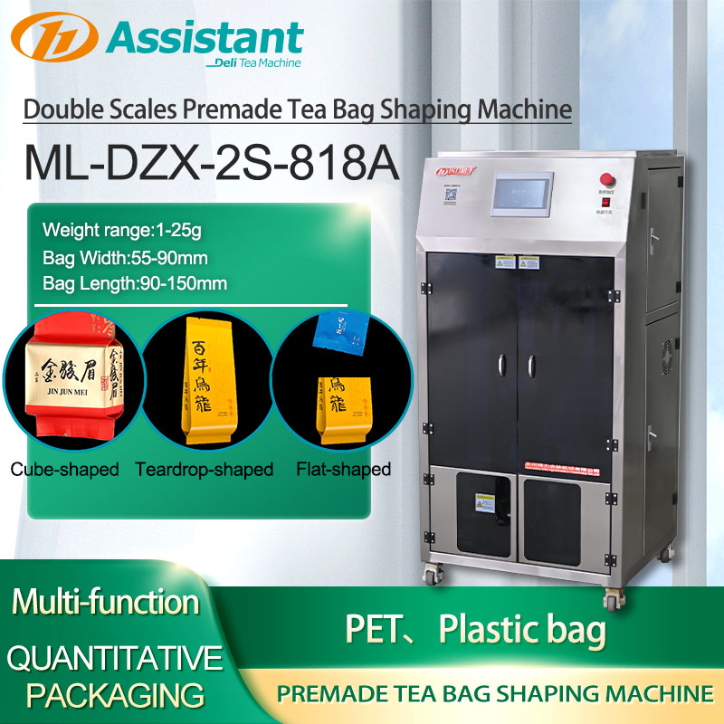 Double scale pre-made bag packaging machine